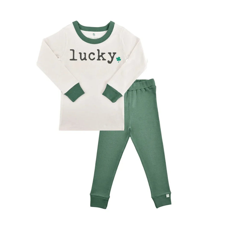pajamas | lucky basic green - BIG FRENCHIES