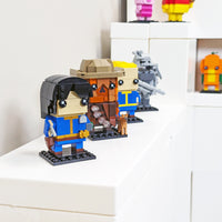 Lucy MacLean Brick Building Set - Vault Dweller - Custom Printed Set - Made Using LEGO® Parts