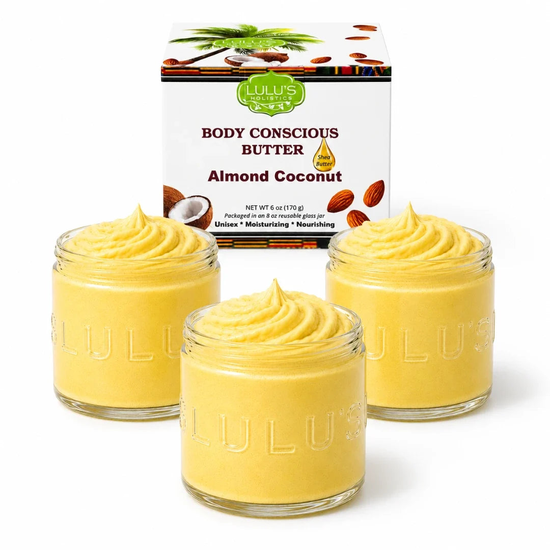 Lavender Glowing Whipped Body Butter with Raw African Yellow Shea Base