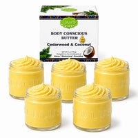 Lavender Glowing Whipped Body Butter with Raw African Yellow Shea Base