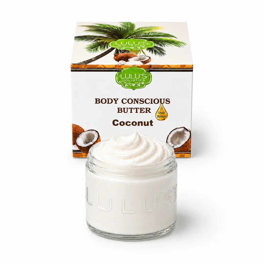 Lavender Glowing Whipped Body Butter with Raw African Yellow Shea Base