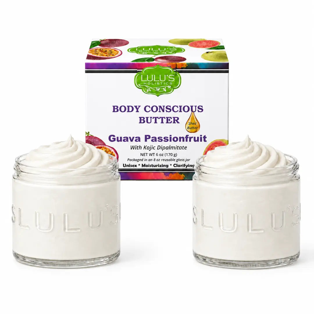 Lavender Glowing Whipped Body Butter with Raw African Yellow Shea Base