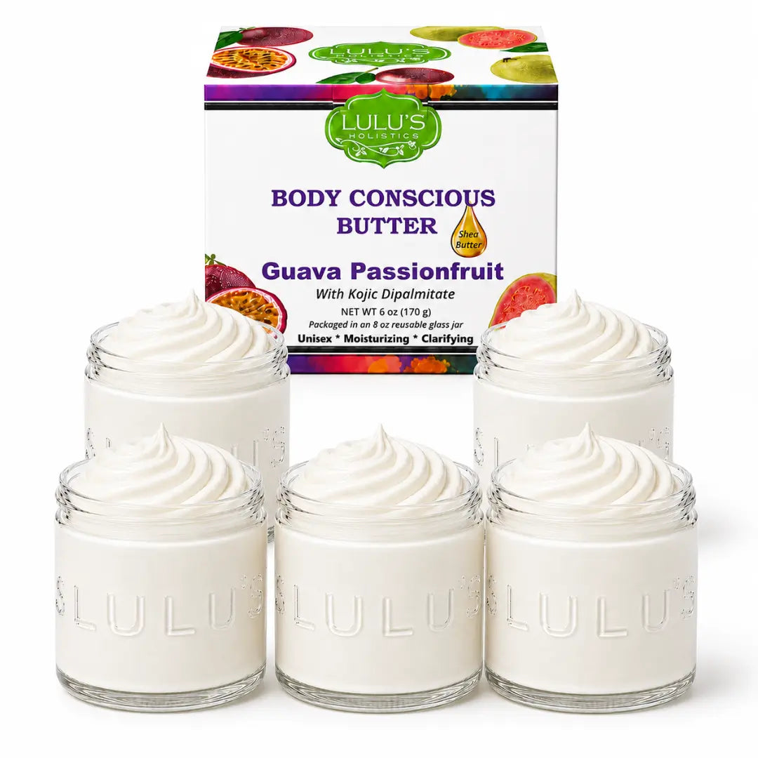 Lavender Glowing Whipped Body Butter with Raw African Yellow Shea Base