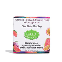 Guava Passionfruit Turmeric Kojic Shea Butter Bar Soap – Target Uneven Tone & Glow