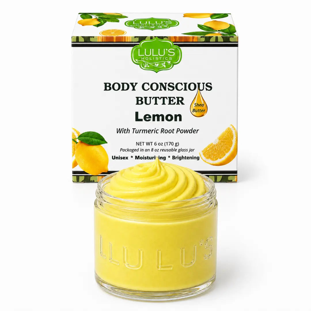 Lavender Glowing Whipped Body Butter with Raw African Yellow Shea Base