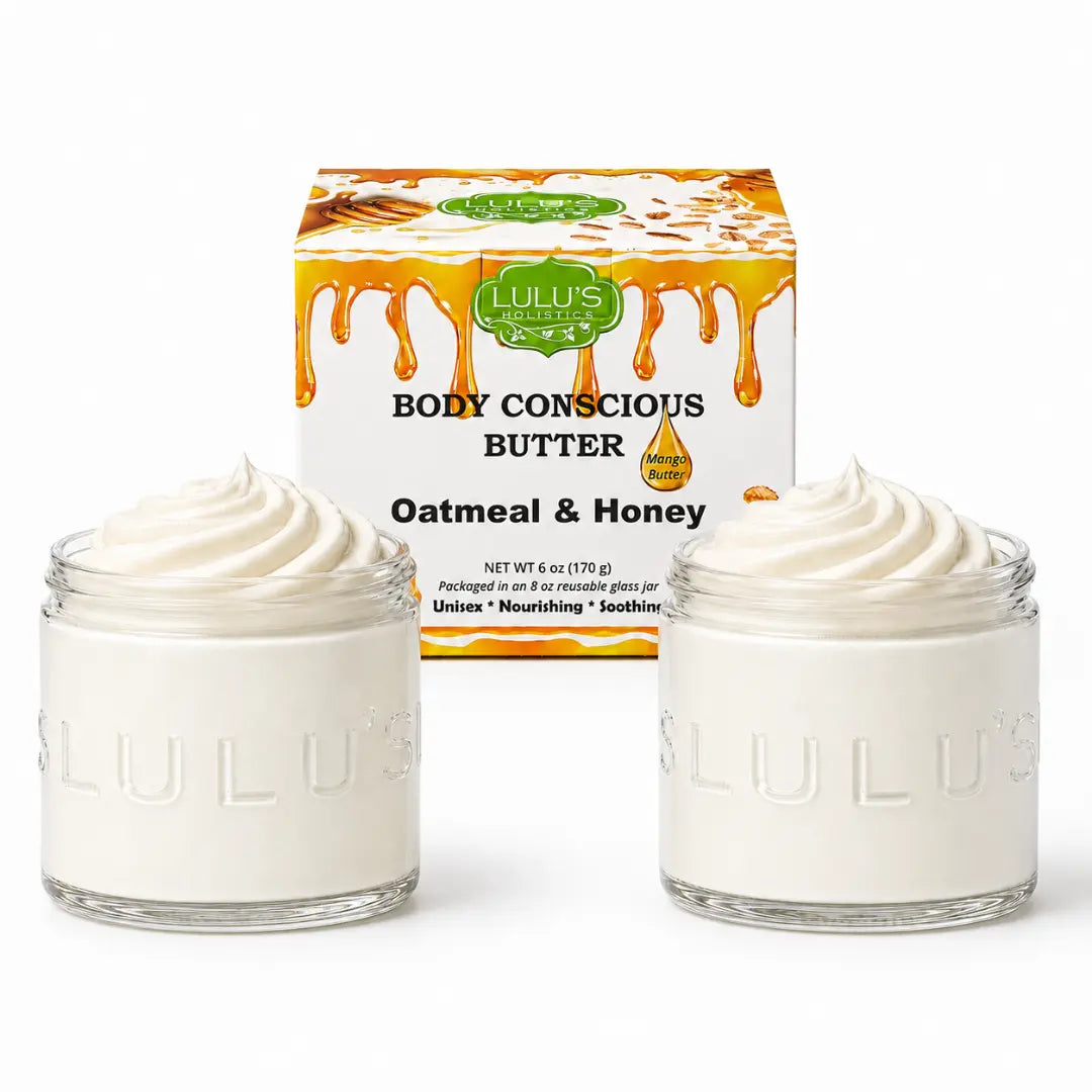 Almond Coconut Glowing Whipped Body Butter with Raw African Yellow Shea Base