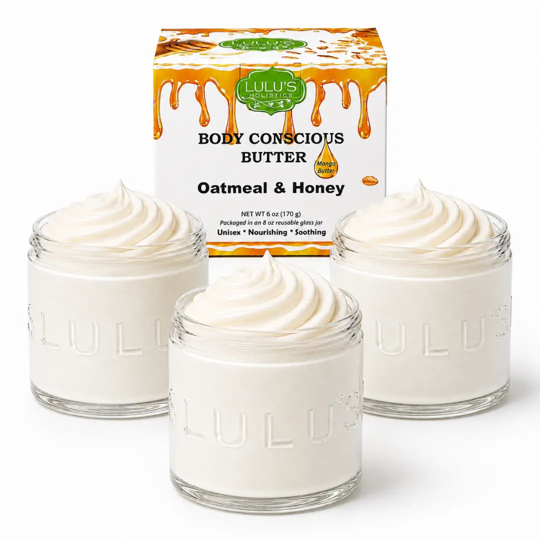 Almond Coconut Glowing Whipped Body Butter with Raw African Yellow Shea Base