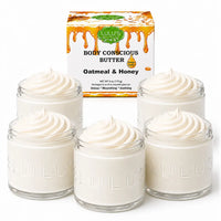 Lavender Glowing Whipped Body Butter with Raw African Yellow Shea Base
