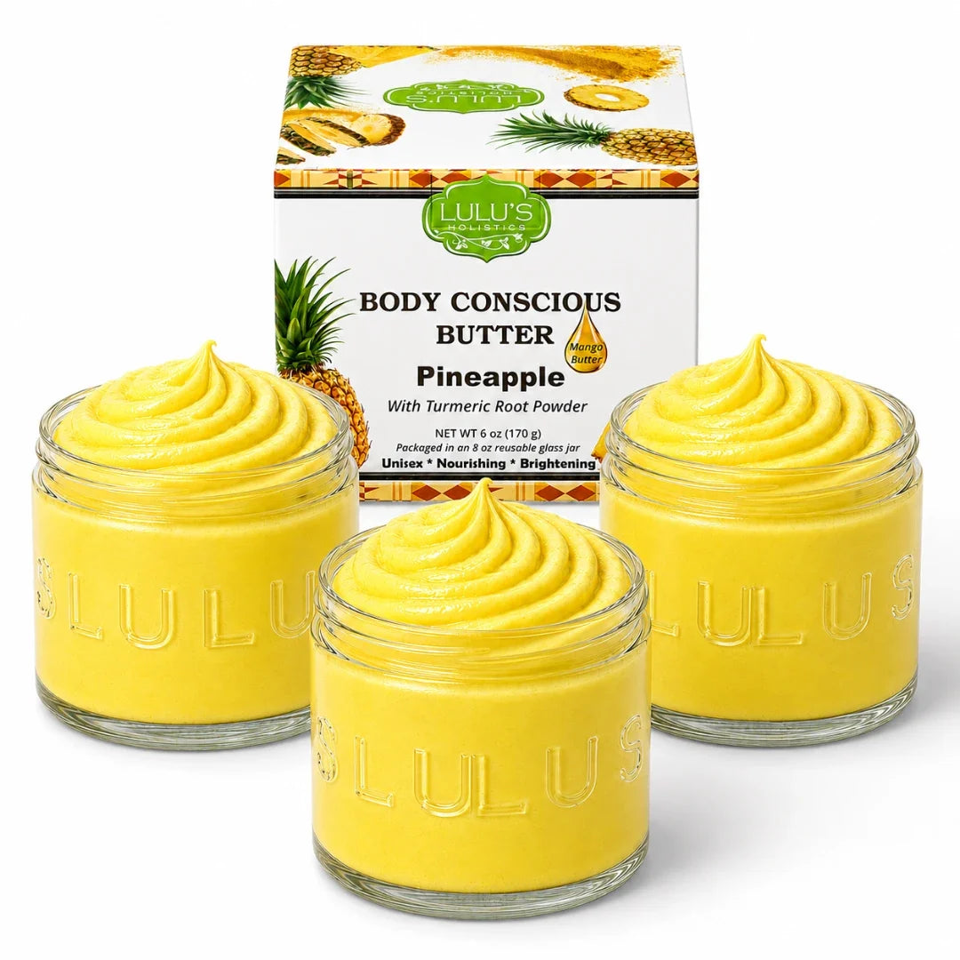 Lavender Glowing Whipped Body Butter with Raw African Yellow Shea Base