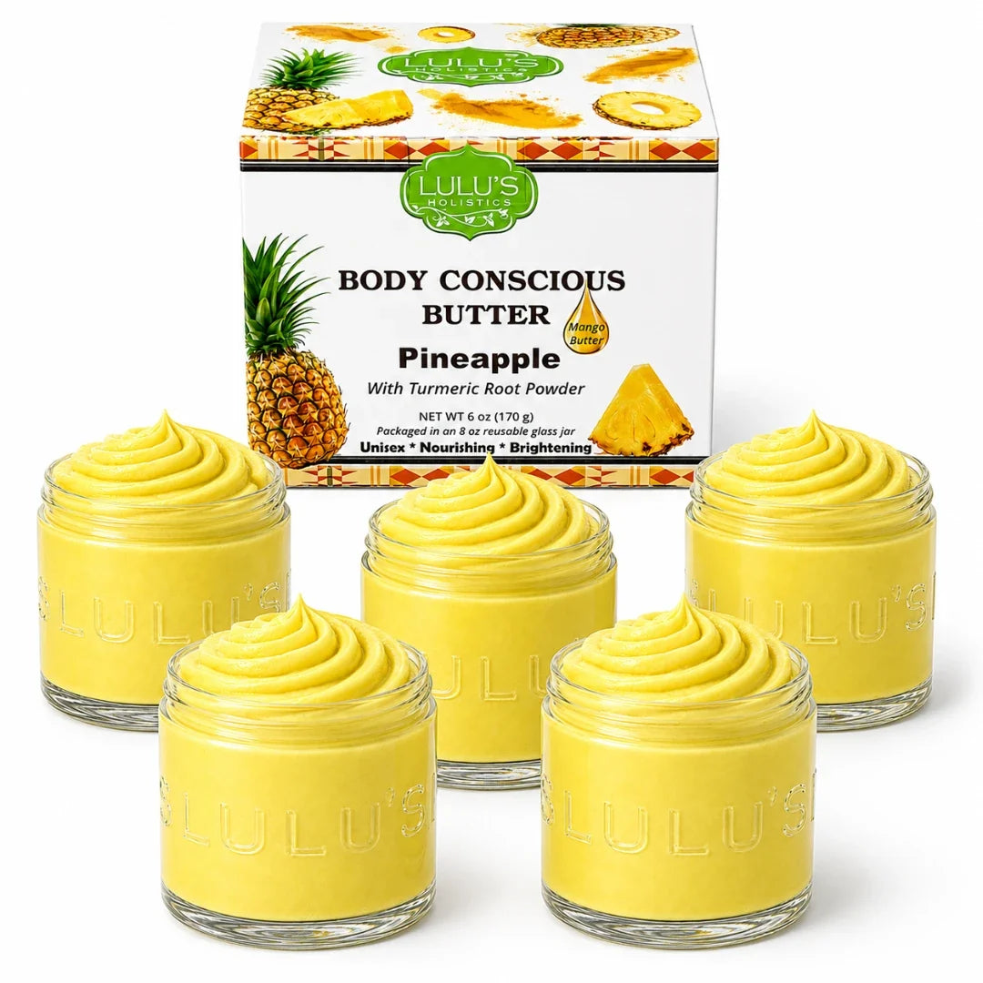 Lavender Glowing Whipped Body Butter with Raw African Yellow Shea Base