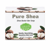 Pure Shea Butter Bar Soap – Fragrance-Free, Gentle & Moisturizing
