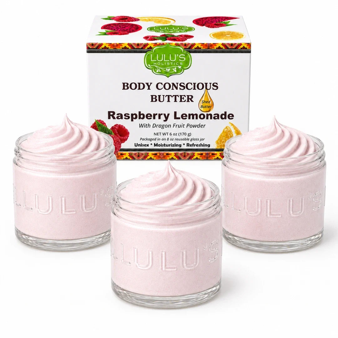 Almond Coconut Glowing Whipped Body Butter with Raw African Yellow Shea Base