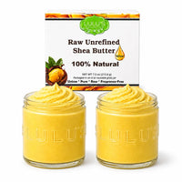 Almond Coconut Glowing Whipped Body Butter with Raw African Yellow Shea Base
