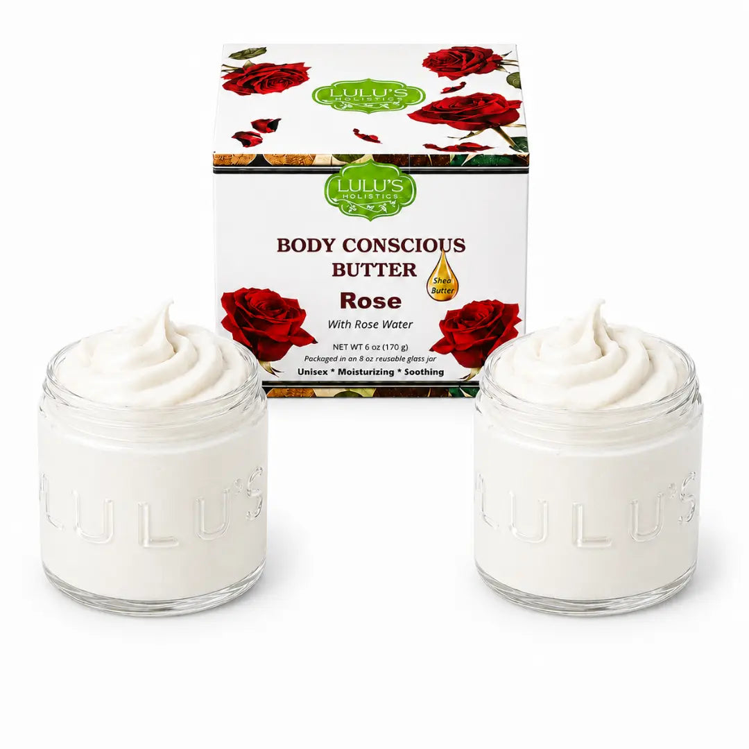 Lavender Glowing Whipped Body Butter with Raw African Yellow Shea Base