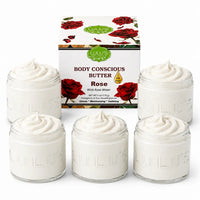 Lavender Glowing Whipped Body Butter with Raw African Yellow Shea Base