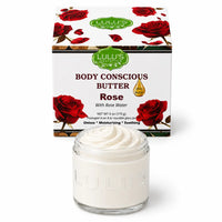 Almond Coconut Glowing Whipped Body Butter with Raw African Yellow Shea Base