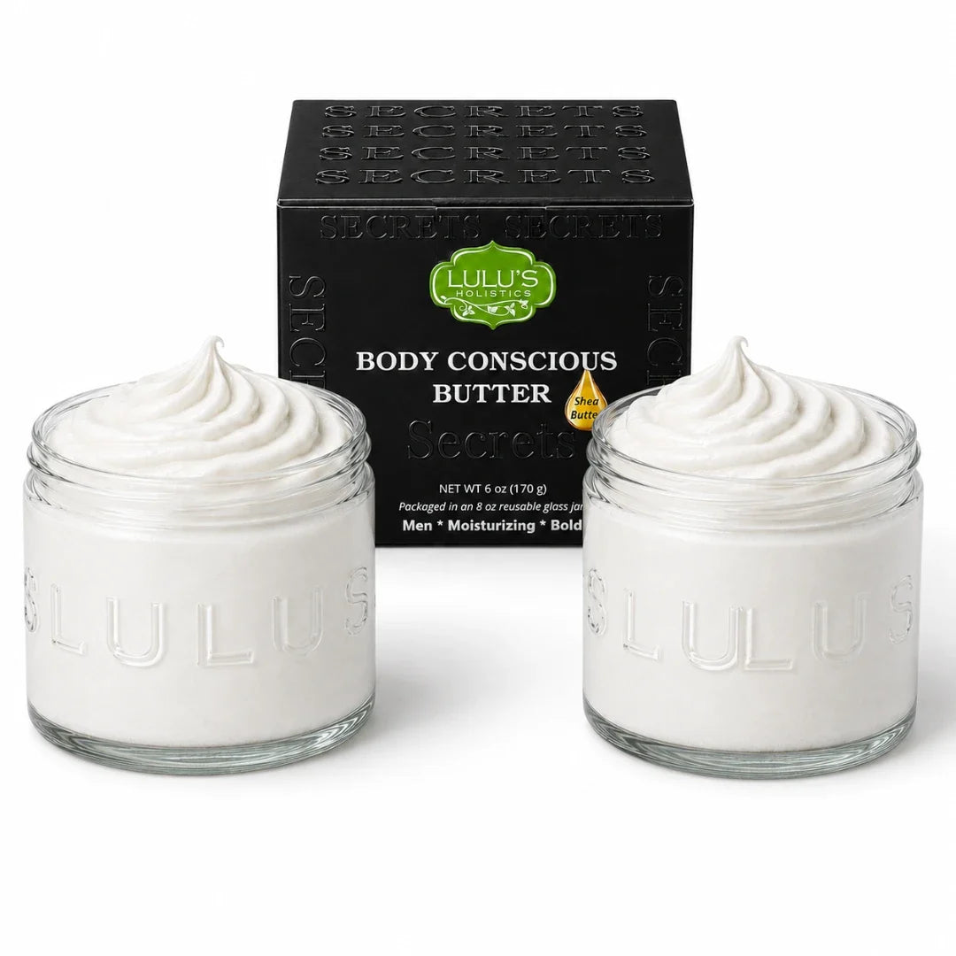 Lavender Glowing Whipped Body Butter with Raw African Yellow Shea Base