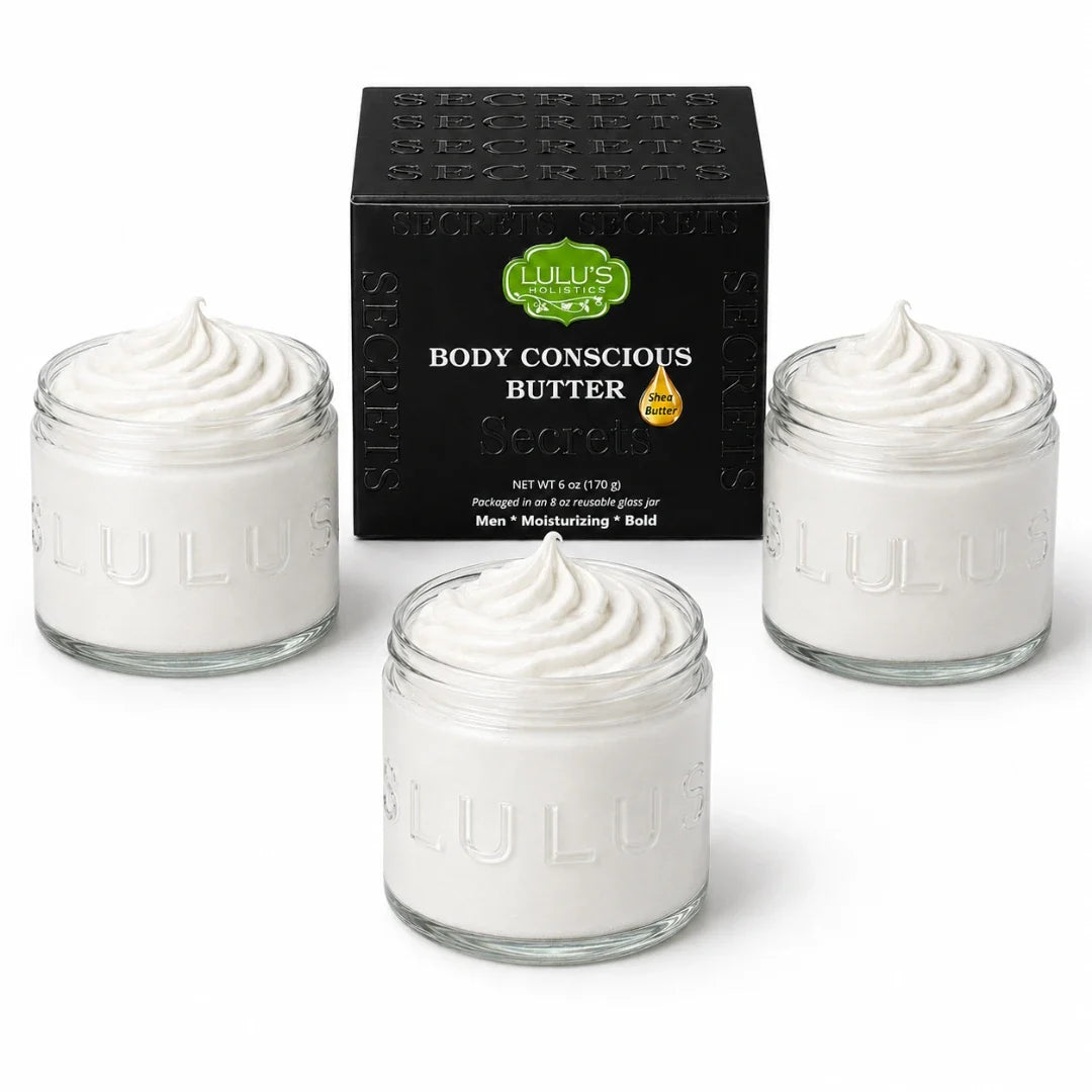 Lavender Glowing Whipped Body Butter with Raw African Yellow Shea Base