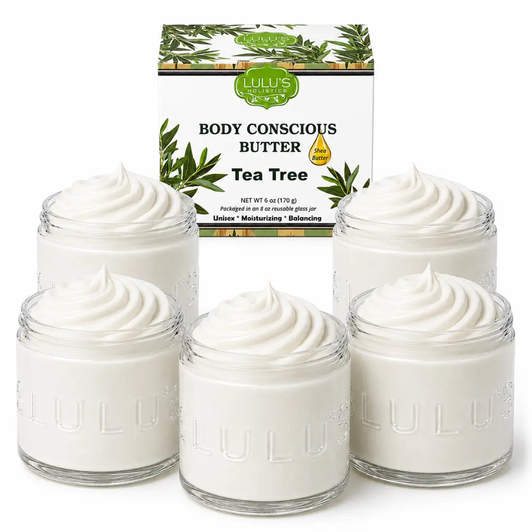 Almond Coconut Glowing Whipped Body Butter with Raw African Yellow Shea Base