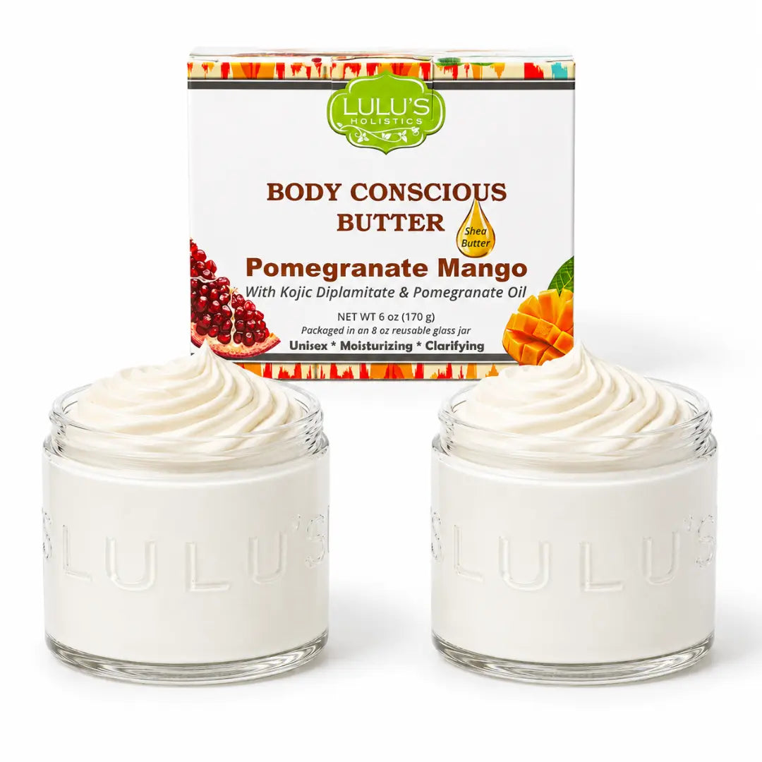 Lavender Glowing Whipped Body Butter with Raw African Yellow Shea Base