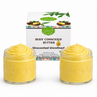 Lavender Glowing Whipped Body Butter with Raw African Yellow Shea Base
