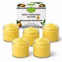Lavender Glowing Whipped Body Butter with Raw African Yellow Shea Base