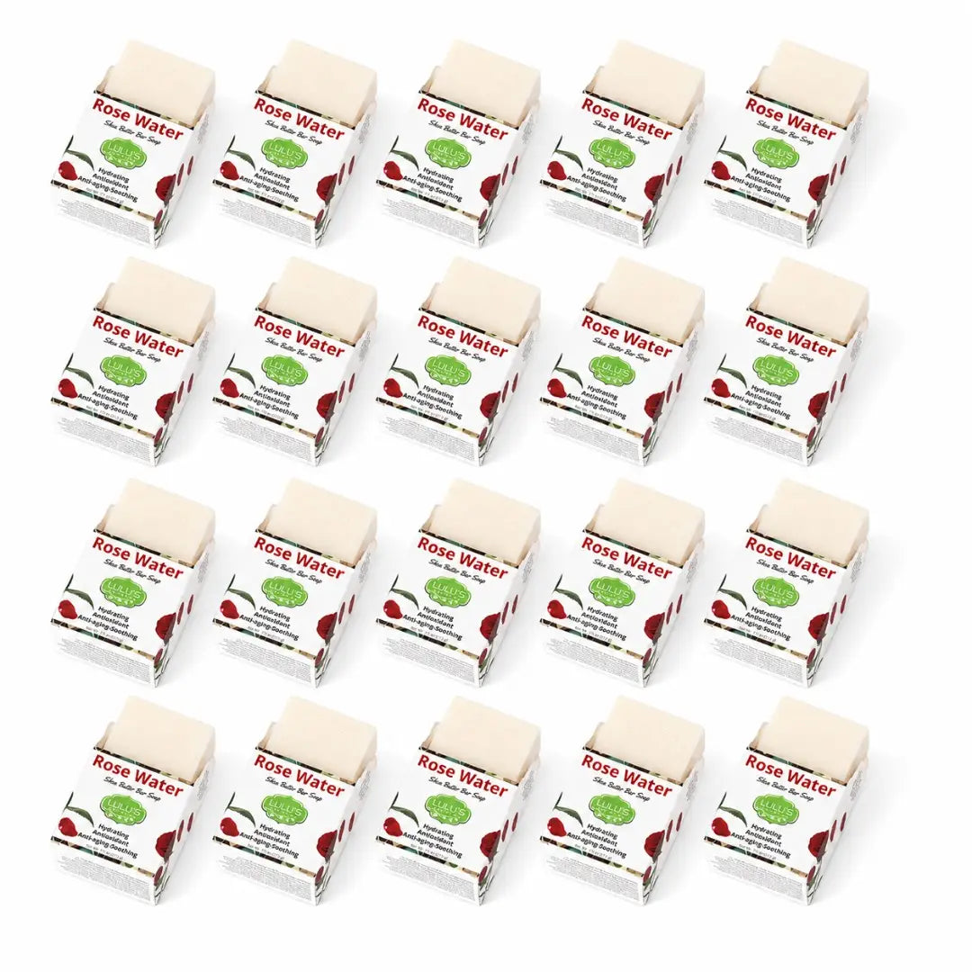 Rose Water Shea Butter Bar Soap – Hydrating Cleanse