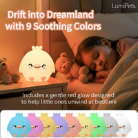 LumiPets® Clara the Chicken- Children's Touch Night Light - BIG FRENCHIES