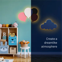 LumiDreams Wall Light - Kid's Decor Nightlight Balloons - BIG FRENCHIES