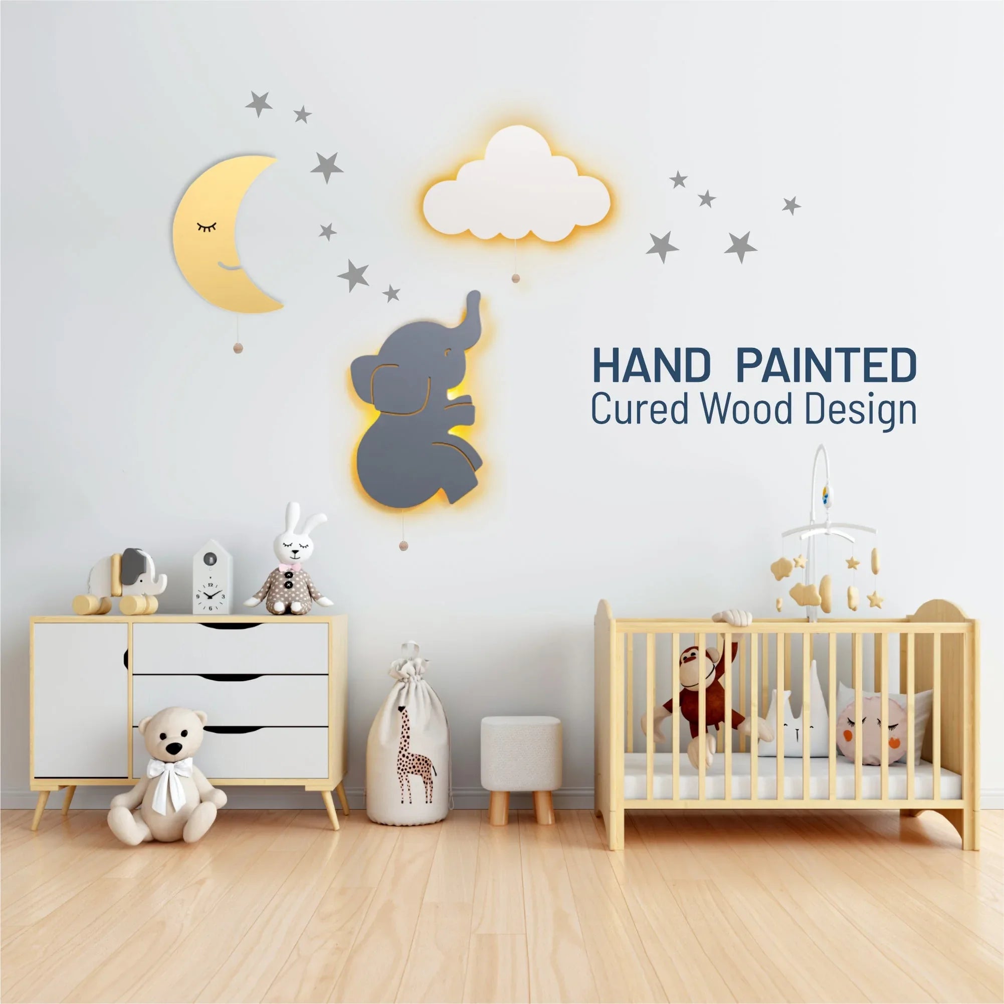 LumiDreams Wall Light - Kid's Decor Nightlight Cloud - BIG FRENCHIES