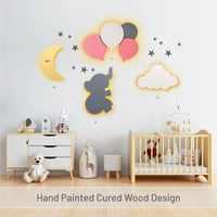 LumiDreams Wall Light - Kid's Decor Nightlight Moon - BIG FRENCHIES