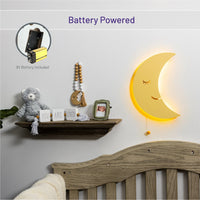 LumiDreams Wall Light - Kid's Decor Nightlight Moon - BIG FRENCHIES