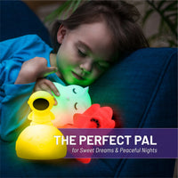 LumiPets® Alice the Astronaut- Children's Touch Night Light Junior - BIG FRENCHIES