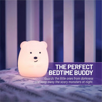LumiPets® Bella the Bear- Children's Touch Night Light Junior - BIG FRENCHIES