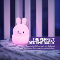 LumiPets® Basil the Bunny- Children's Touch Night Light Junior - BIG FRENCHIES