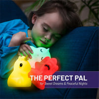 LumiPets® Junior Unicorn - Children's Nursery Touch Night Light - BIG FRENCHIES