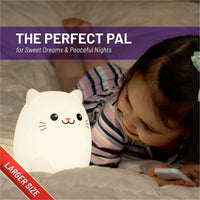 LumiPets® Clive the Cat- Children's Touch Night Light - BIG FRENCHIES