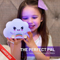 LumiPets® Kawaii Cloud - Children's Nursery Touch Night Light - BIG FRENCHIES