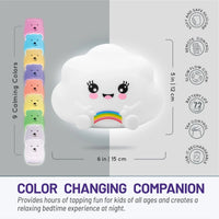 LumiPets® Kawaii Cloud - Children's Nursery Touch Night Light - BIG FRENCHIES