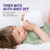 LumiPets® Eggbert the Elephant- Children's Touch Night Light - BIG FRENCHIES