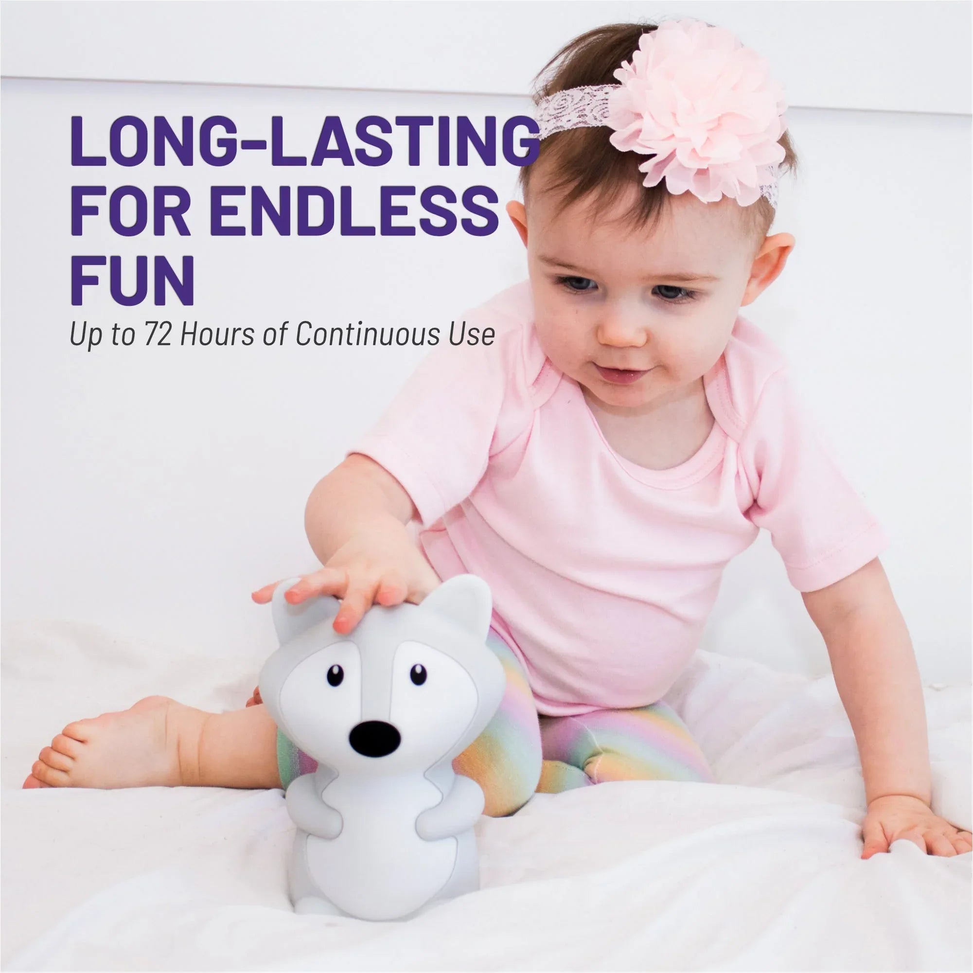 LumiPets® Fiona the Fox- Children's Touch Night Light - BIG FRENCHIES