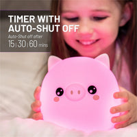 LumiPets® Percy the Pig- Children's Touch Night Light - BIG FRENCHIES