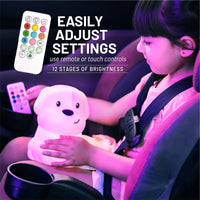 LumiPets® Pepper the Puppy- Children's Touch Night Light - BIG FRENCHIES