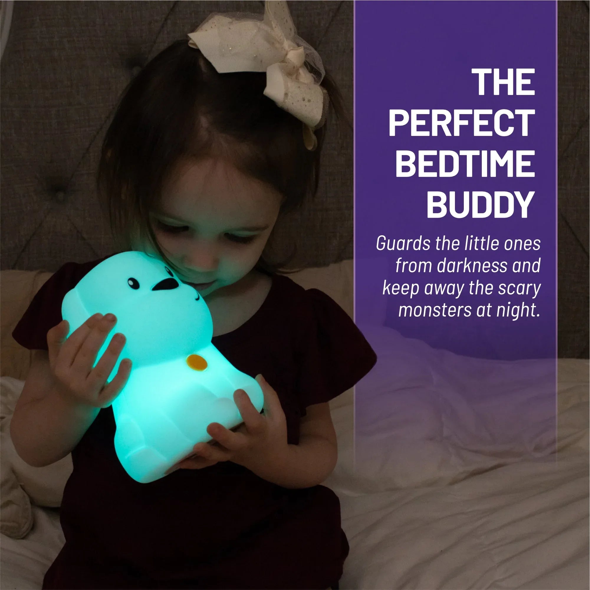 LumiPets® Pepper the Puppy- Children's Touch Night Light - BIG FRENCHIES