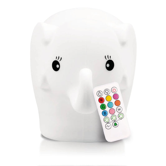 LumiPets® Eggbert the Elephant- Children's Touch Night Light - BIG FRENCHIES