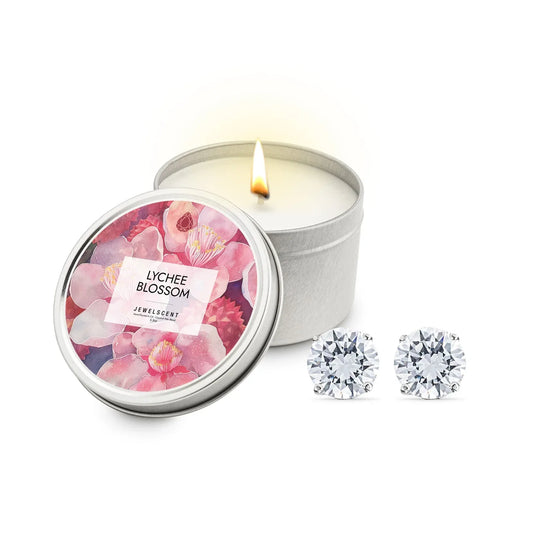 Lychee Blossoms 5.5oz Tin Jewelry Candle - BIG FRENCHIES