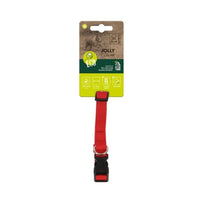 M-Pets Jolly Eco Dog Collar Sustainable Red Medium 23-36cm
