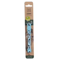 M-Pets Zany Breakaway Cat Collar Blue-Navy 20-30cm