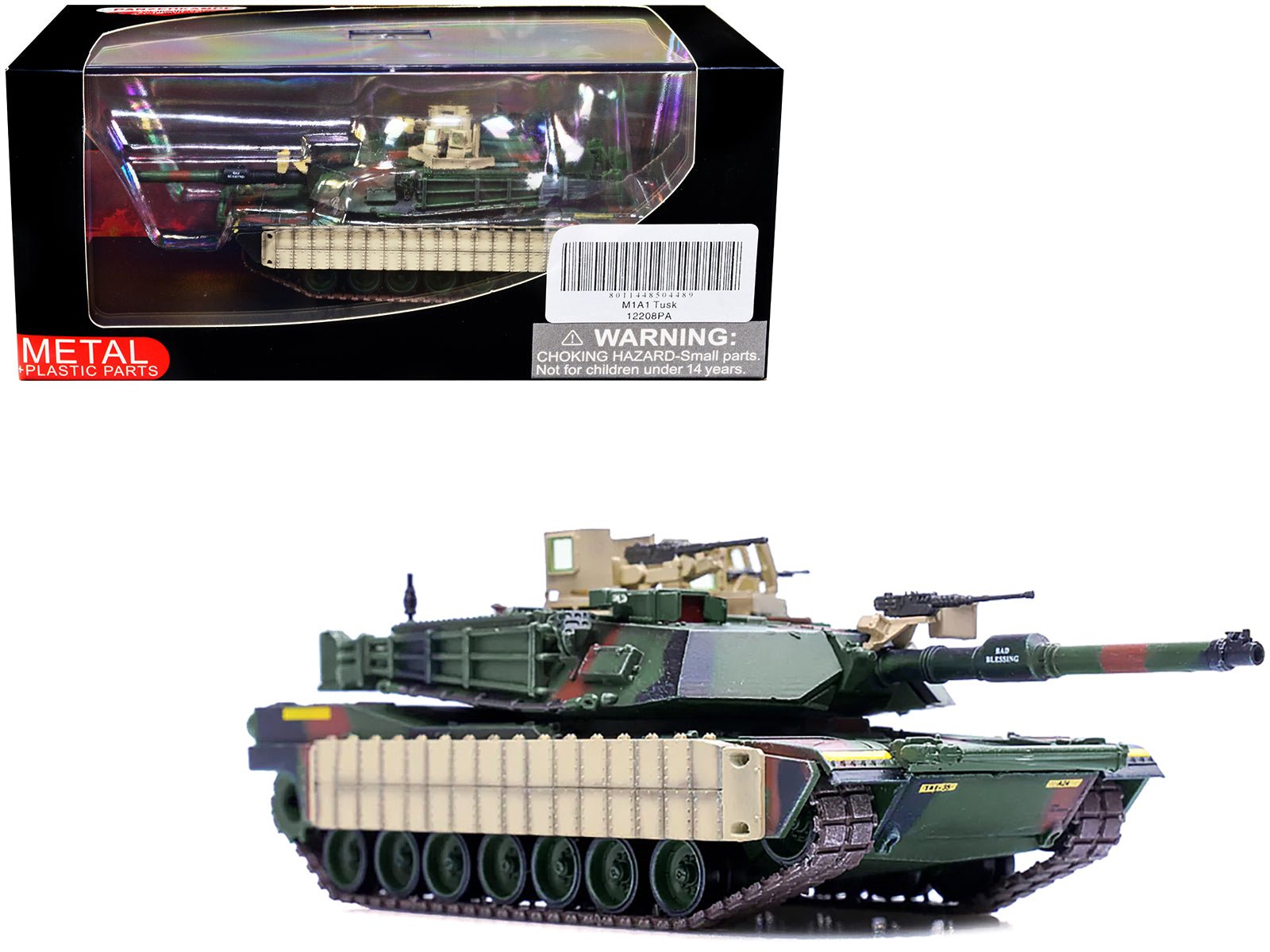 M1A1 TUSK Main Battle Tank "U.S.A. 1st Battalion 35th Armor Regiment" 1/72 Diecast Model by Panzerkampf  free shipping USA