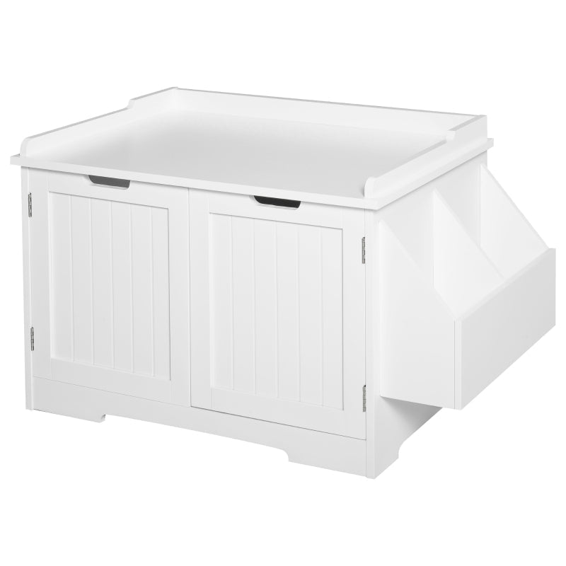 Cat Litter Box Nightstand End Table Enclosure - BIG FRENCHIES